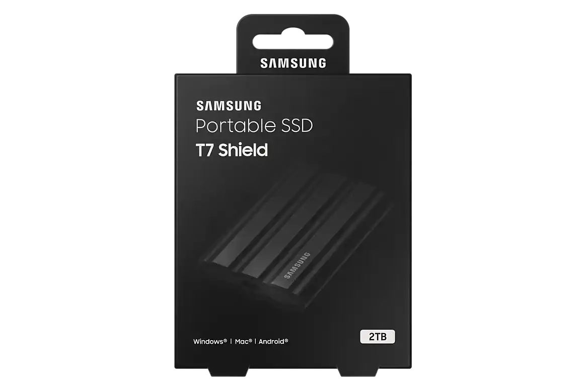 Samsung T7 Shield 2TB External SSD - Black 8
