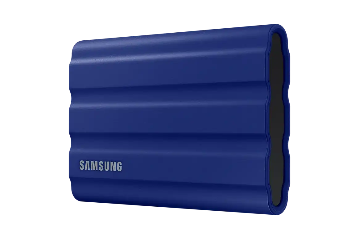 Samsung T7 Shield 2TB External SSD - Blue 3