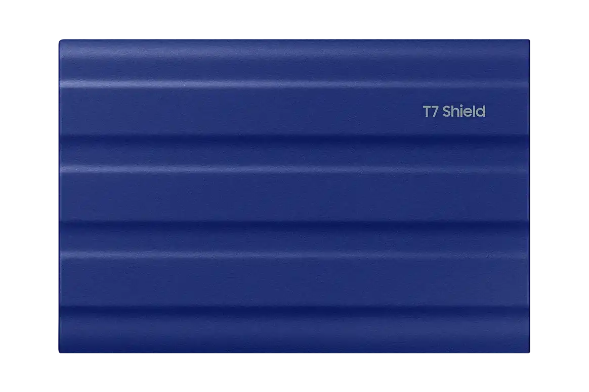Samsung T7 Shield 2TB External SSD - Blue 4