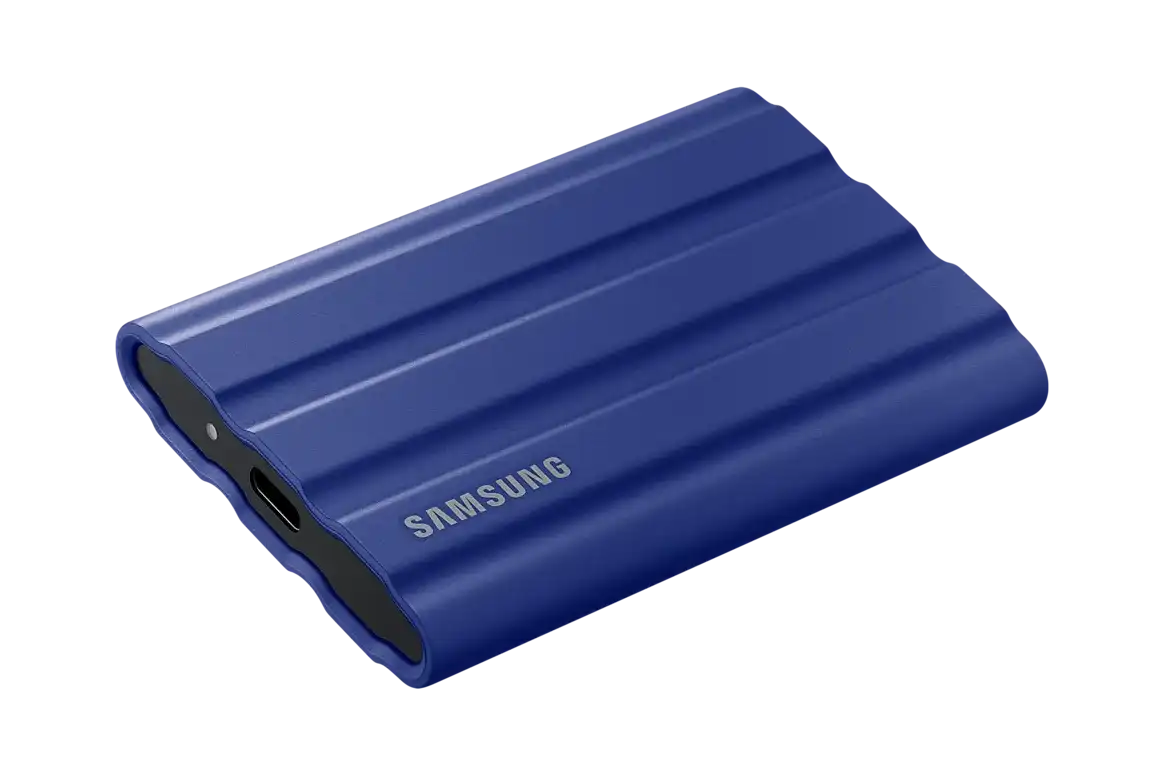 Samsung T7 Shield 2TB External SSD - Blue 5