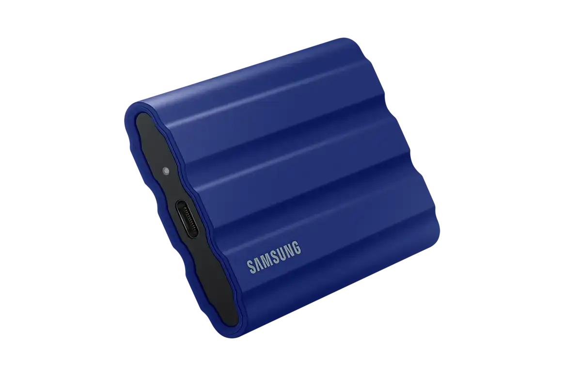 Samsung T7 Shield 2TB External SSD - Blue 7