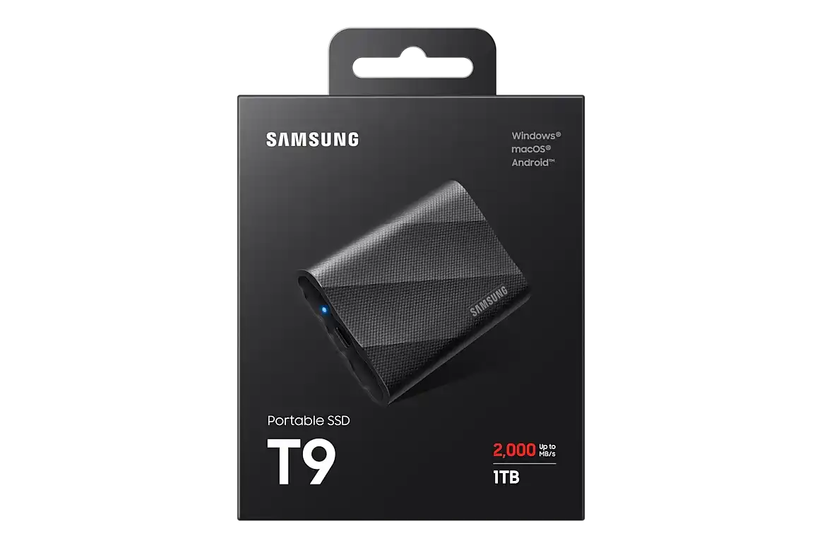Samsung T9 1TB External SSD - Black 8