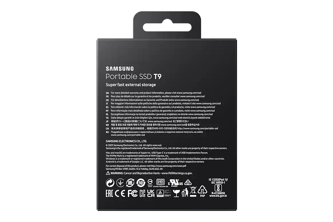 Samsung T9 1TB External SSD - Black 9