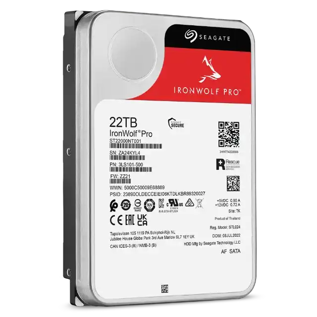 Seagate IronWolf Pro 22TB NAS Hard Drive 2