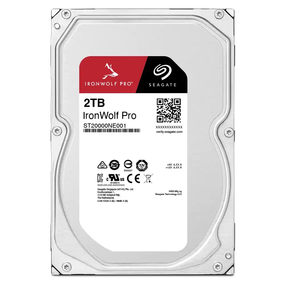 Seagate IronWolf Pro 2TB NAS Hard Drive 5
