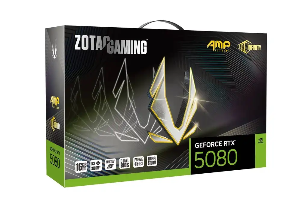 ZOTAC GAMING GeForce RTX 5080 16GB GDDR7 AMP Extreme INFINITY Graphics Card 6