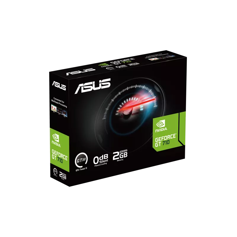 ASUS GeForce GT 710 2GB GDDR5 EVO Graphics Card 5