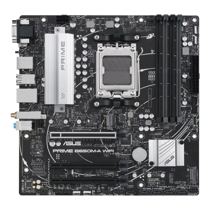 ASUS PRIME B650M-A WIFI Motherboard 5