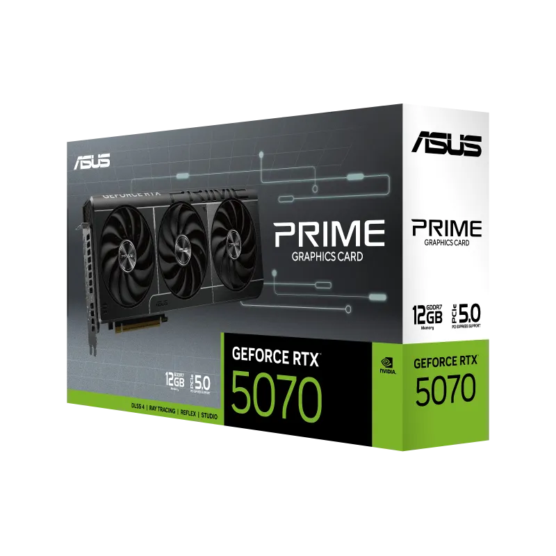 ASUS PRIME GeForce RTX 5070 12GB GDDR7 Graphics Card 9