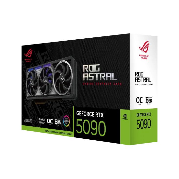 ASUS ROG Astral GeForce RTX 5090 32GB GDDR7 OC Edition Graphics Card 3