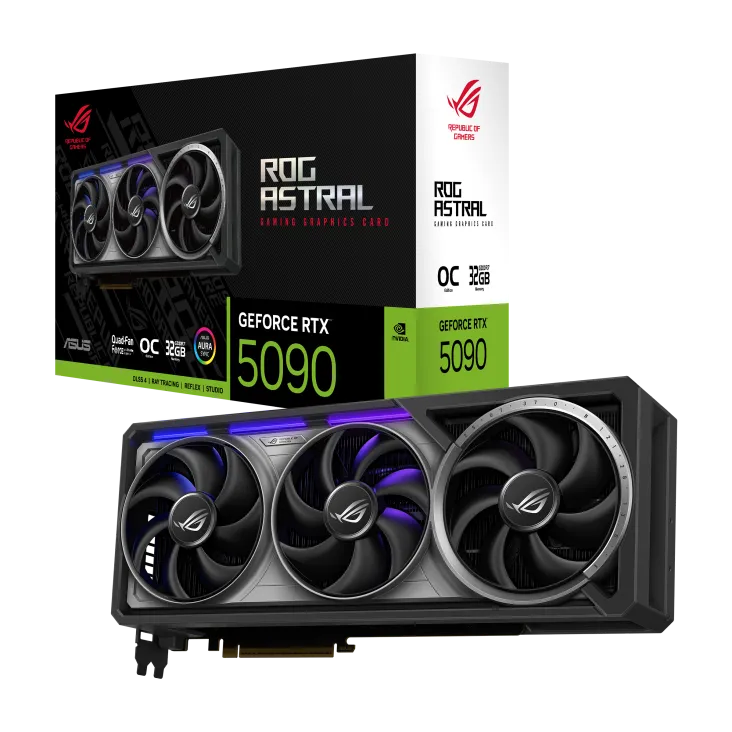 ASUS ROG Astral GeForce RTX 5090 32GB GDDR7 OC Edition Graphics Card 1