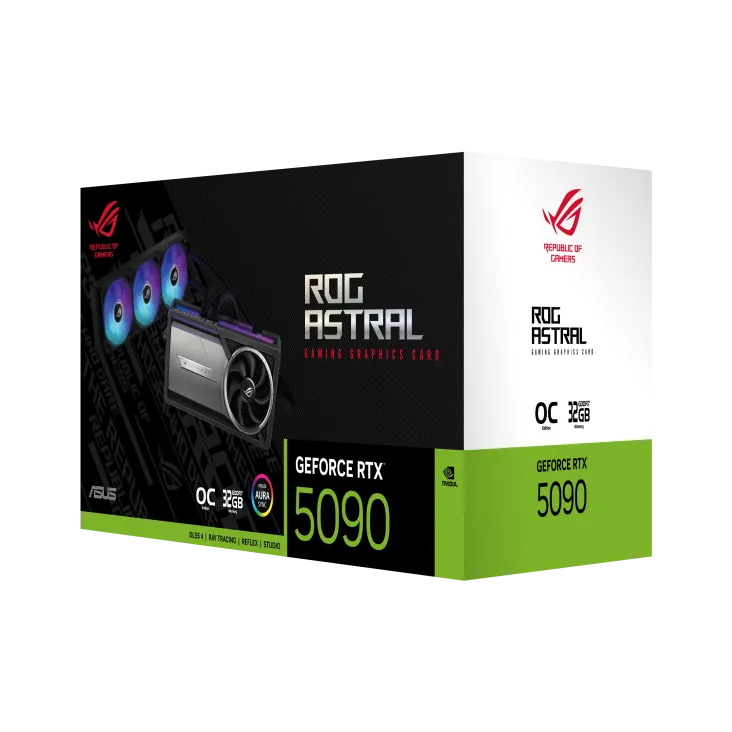 ASUS ROG Astral LC GeForce RTX 5090 32GB GDDR7 OC Edition Graphics Card 2
