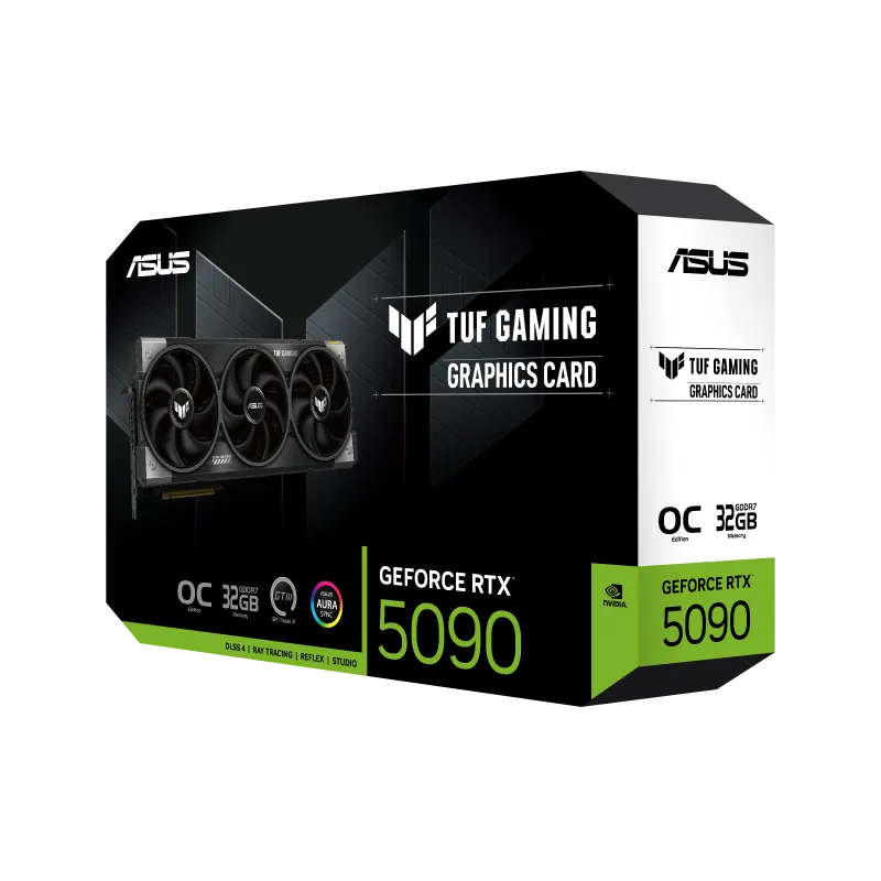 ASUS TUF Gaming GeForce RTX 5090 32GB GDDR7 OC Edition Graphics Card 6