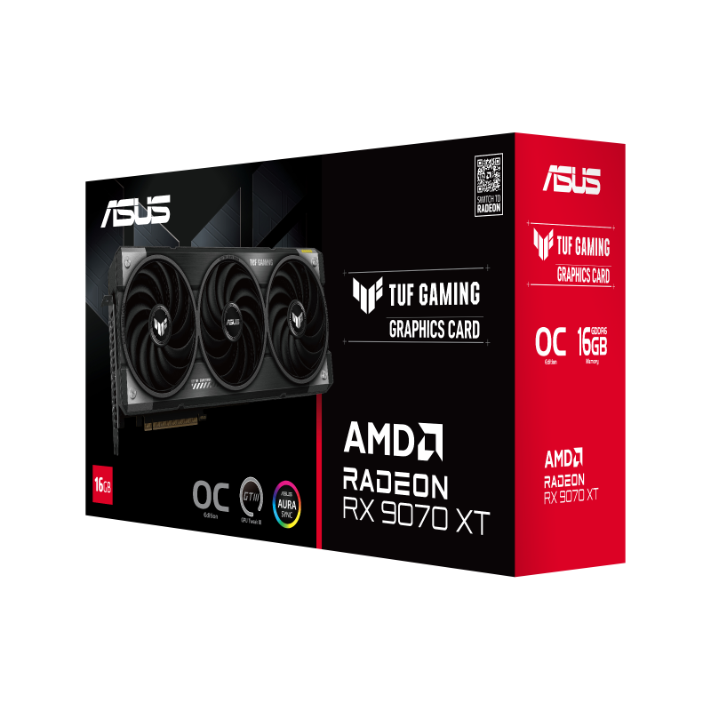 ASUS TUF Gaming Radeon RX 9070 XT OC Edition 16GB GDDR6 Graphics Card 13