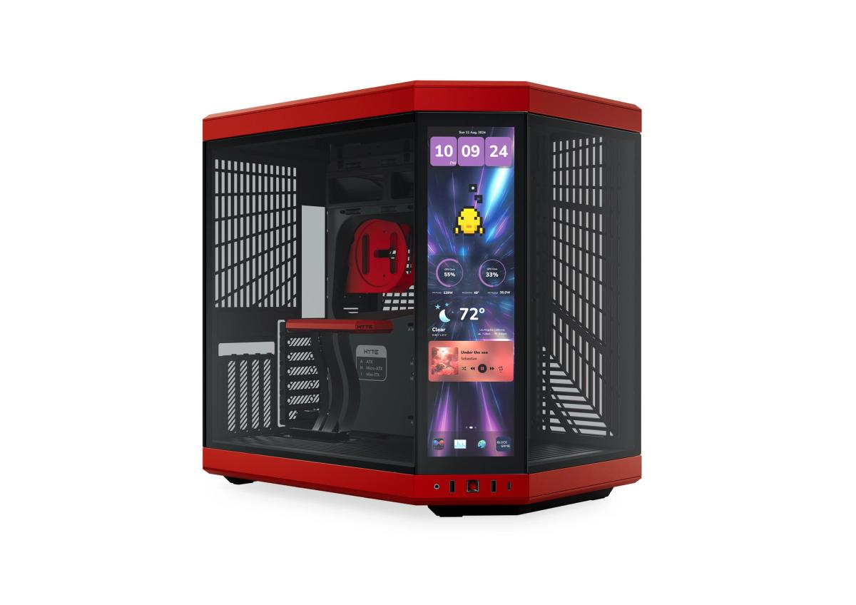HYTE Y70 Black Cherry Touch Infinite Computer Case