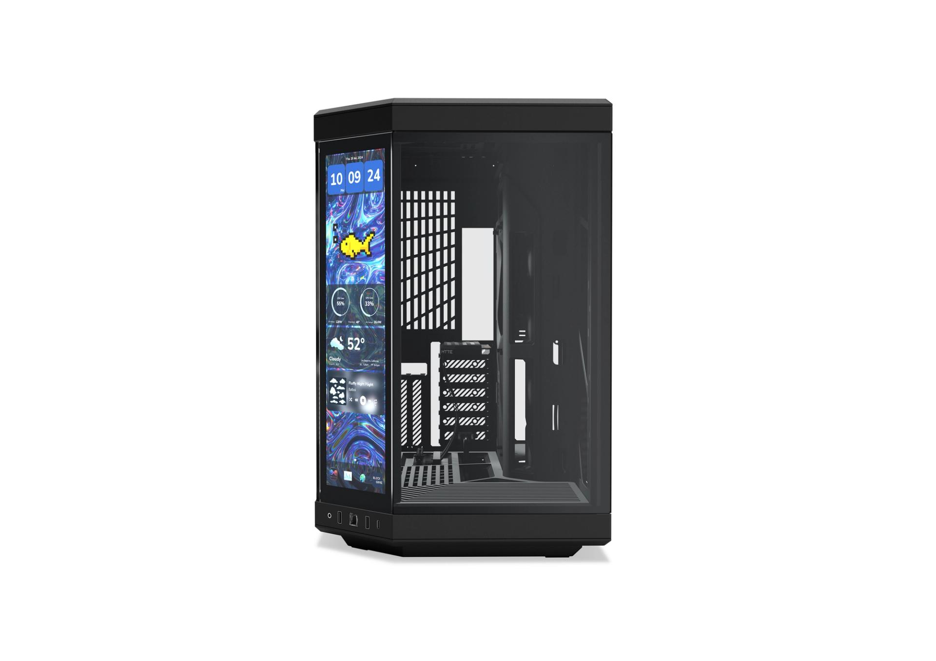 HYTE Y70 Pitch Black Touch Infinite Computer Case 2