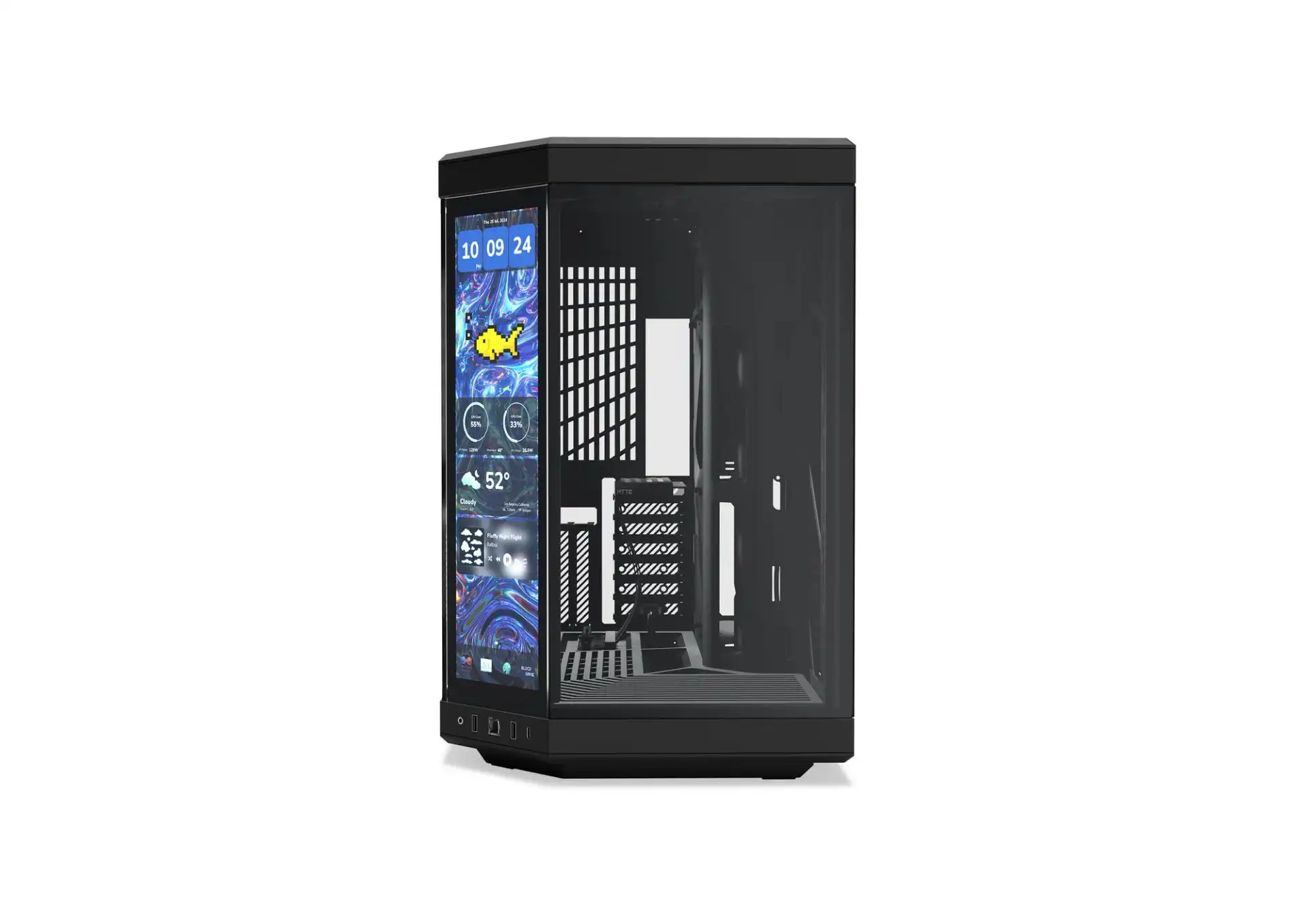 HYTE Y70 Pitch Black Touch Infinite Computer Case 2