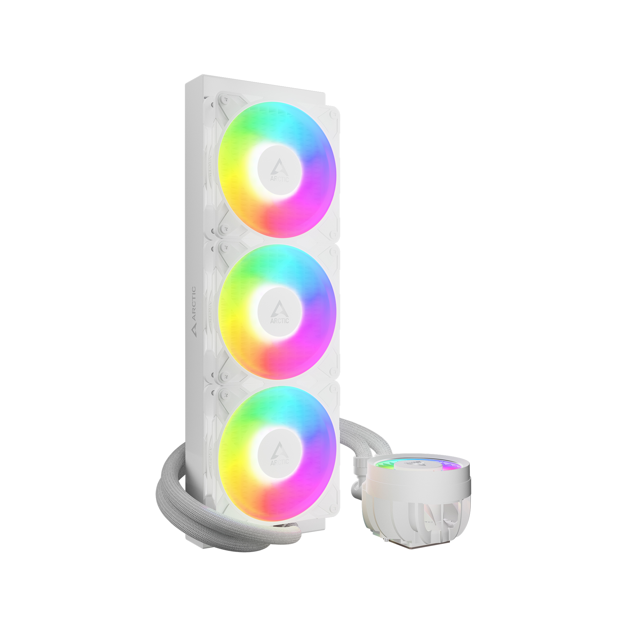 ARCTIC Liquid Freezer III 360 A-RGB Liquid Cooler - White 2
