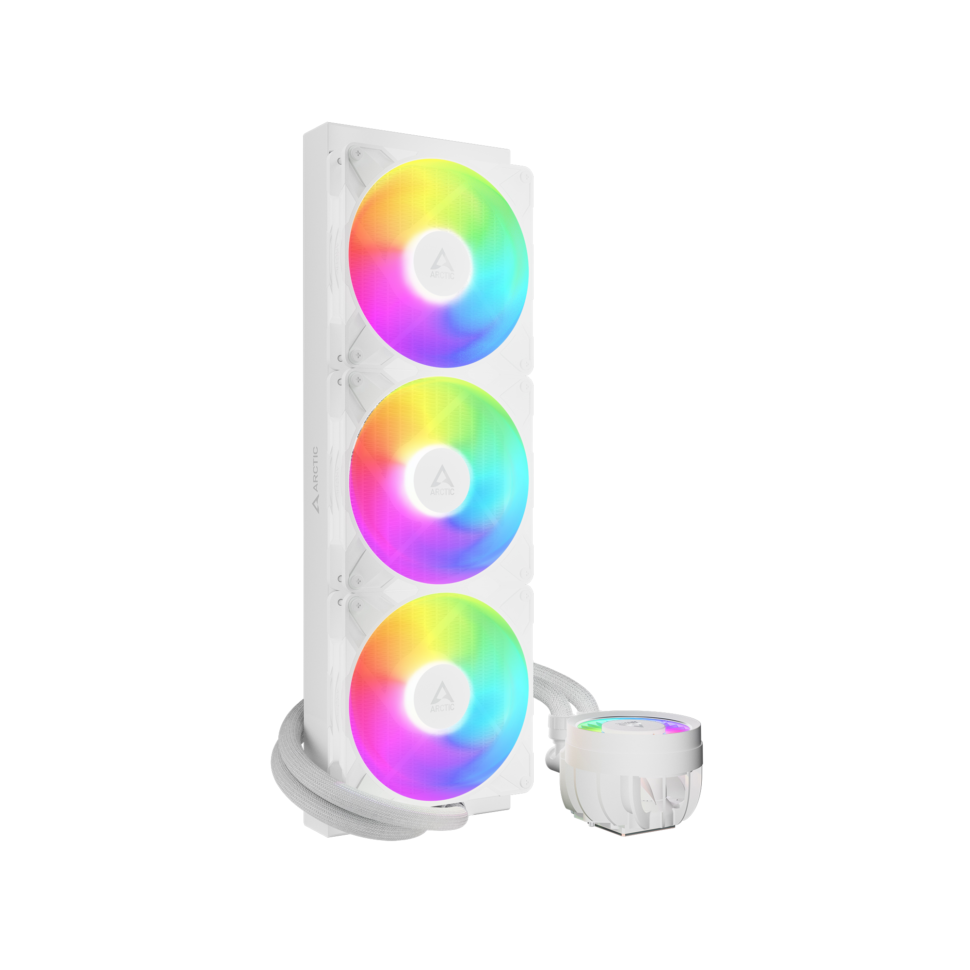 ARCTIC Liquid Freezer III Pro 420 A-RGB Liquid Cooler - White 2