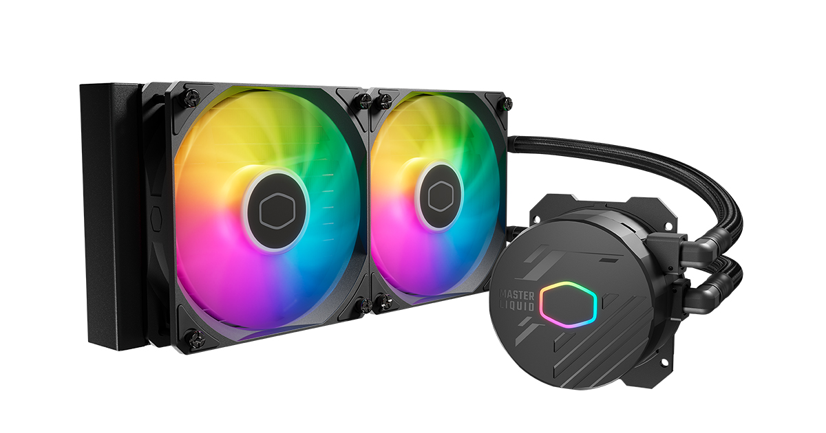 Cooler Master MasterLiquid 240L ARGB Liquid Cooler 2