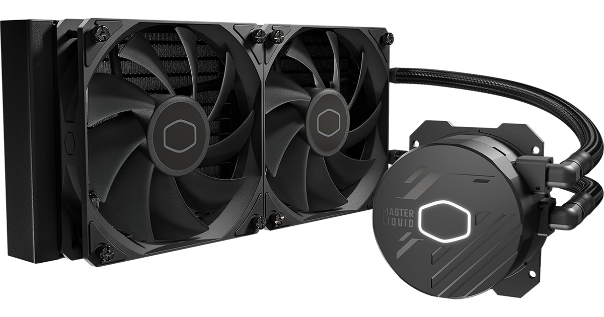 Cooler Master MasterLiquid 240L Core 240mm Liquid Cooler 1