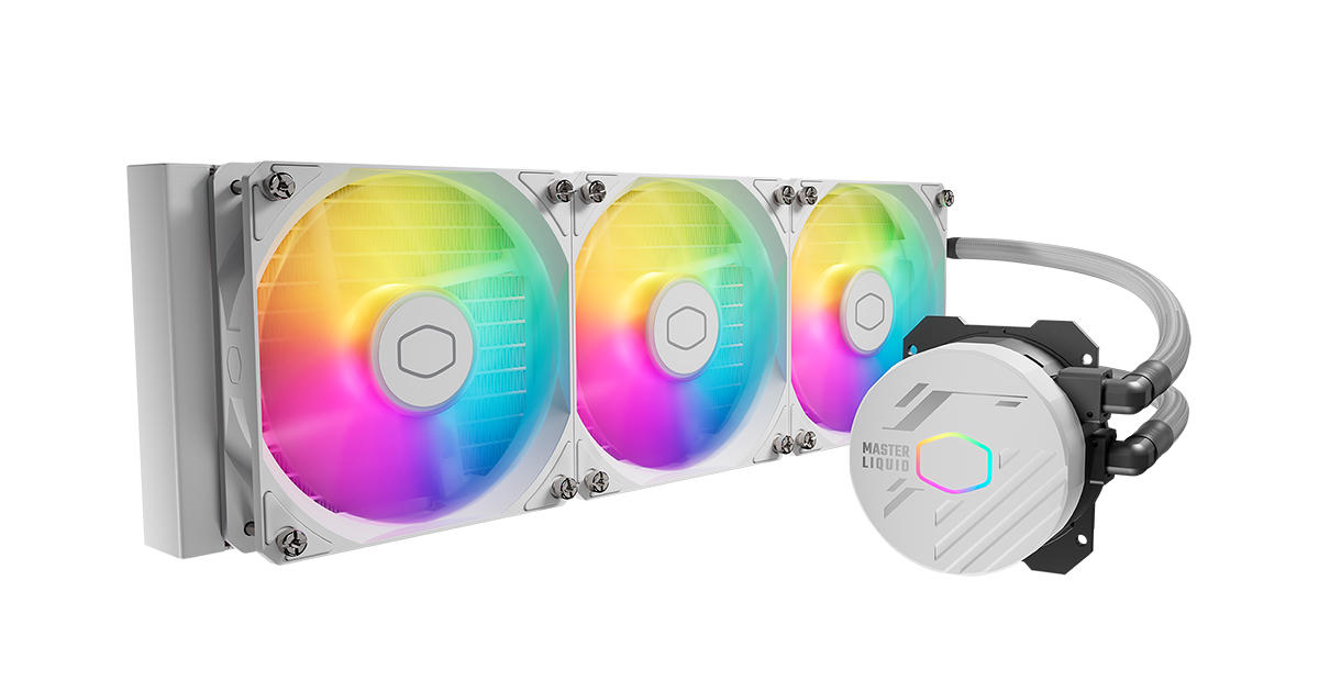 Cooler Master MasterLiquid 360L Core - White 360mm Liquid Cooler
