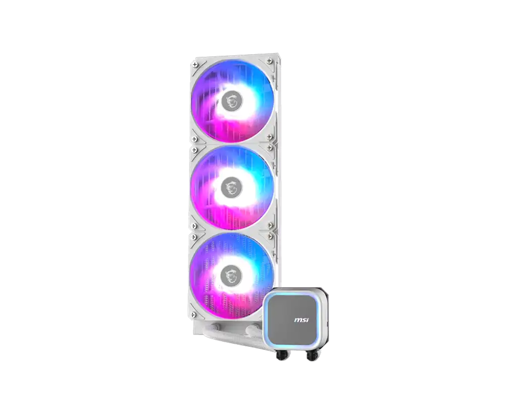 MSI MAG CORELIQUID A13 360 Liquid Cooler - White 2
