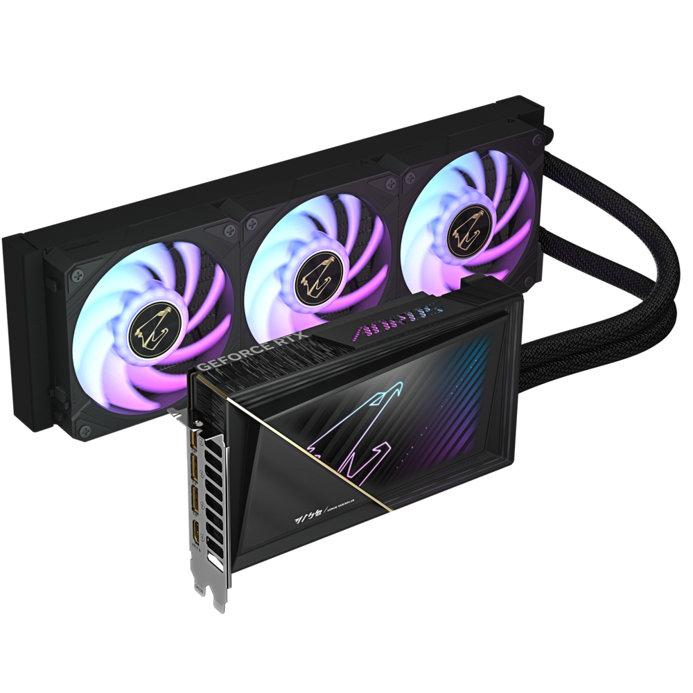 GIGABYTE AORUS GeForce RTX 5080 16GB GDDR7 XTREME WATERFORCE Graphics Card 3