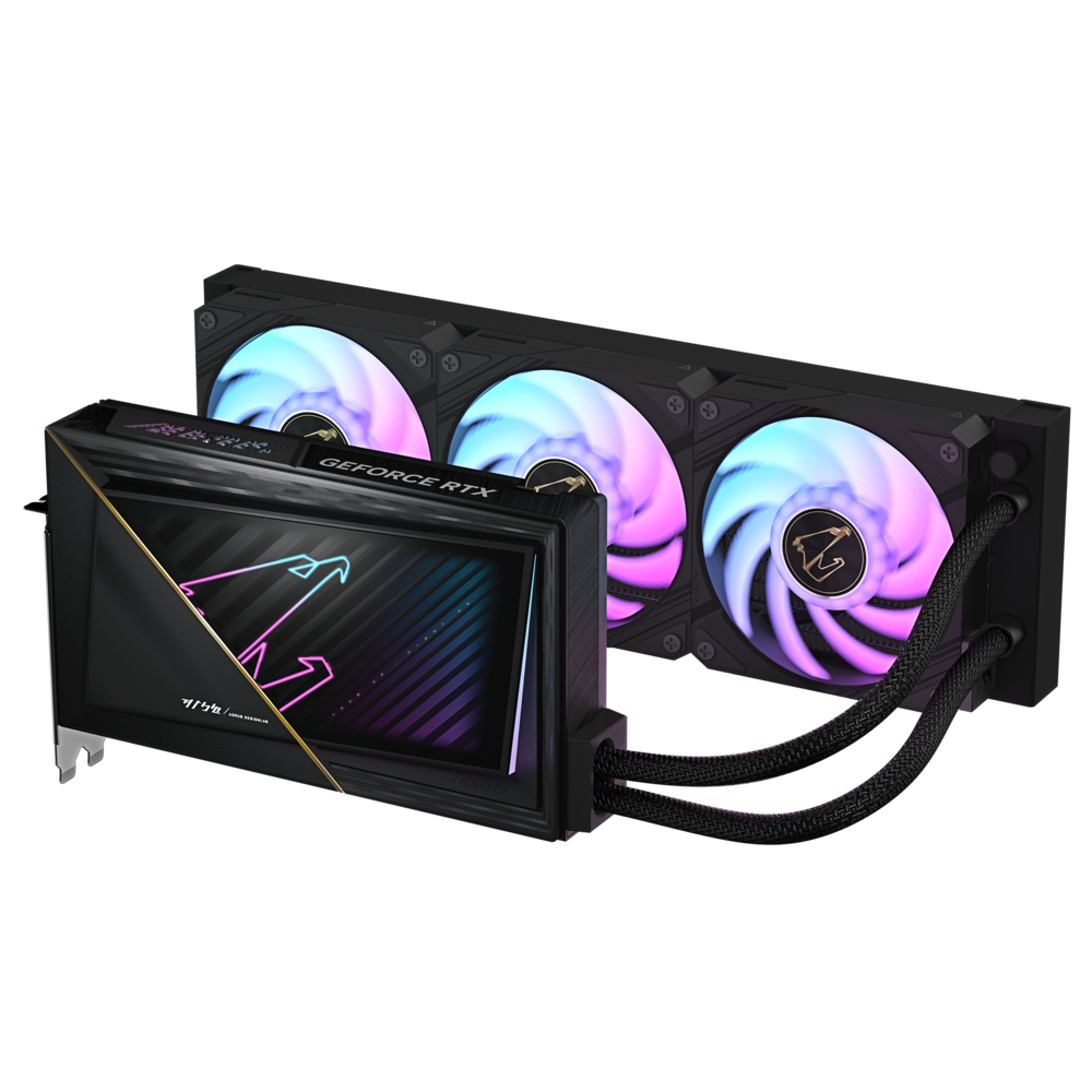 GIGABYTE AORUS GeForce RTX 5090 32GB GDDR7 XTREME WATERFORCE Graphics Card 2