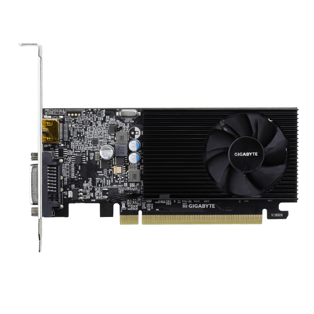 GIGABYTE GeForce GT 1030 2GB DDR4 Low Profile Graphics Card 2