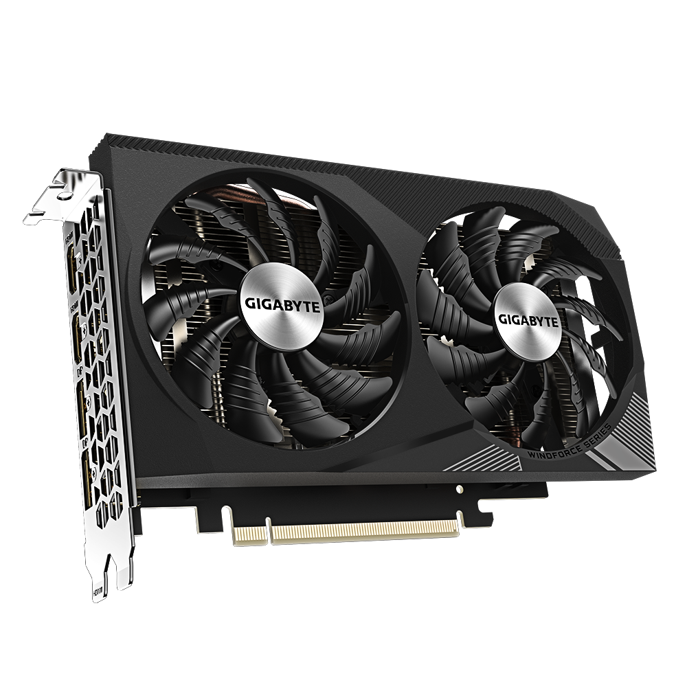 GIGABYTE GeForce RTX 3050 8GB GDDR6 WINDFORCE OC V2 Graphics Card