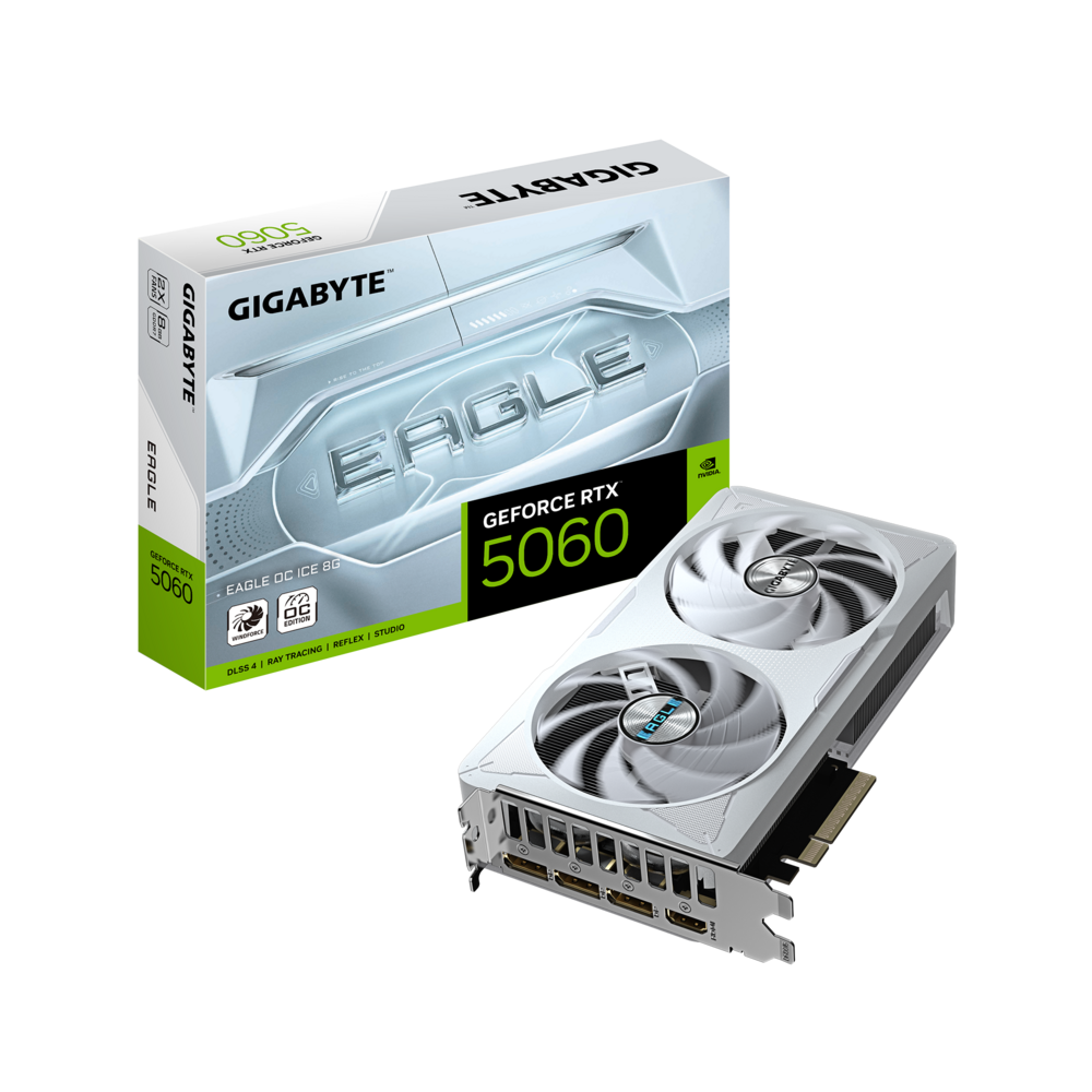 GIGABYTE GeForce RTX 5060 8GB GDDR7 EAGLE OC Graphics Card