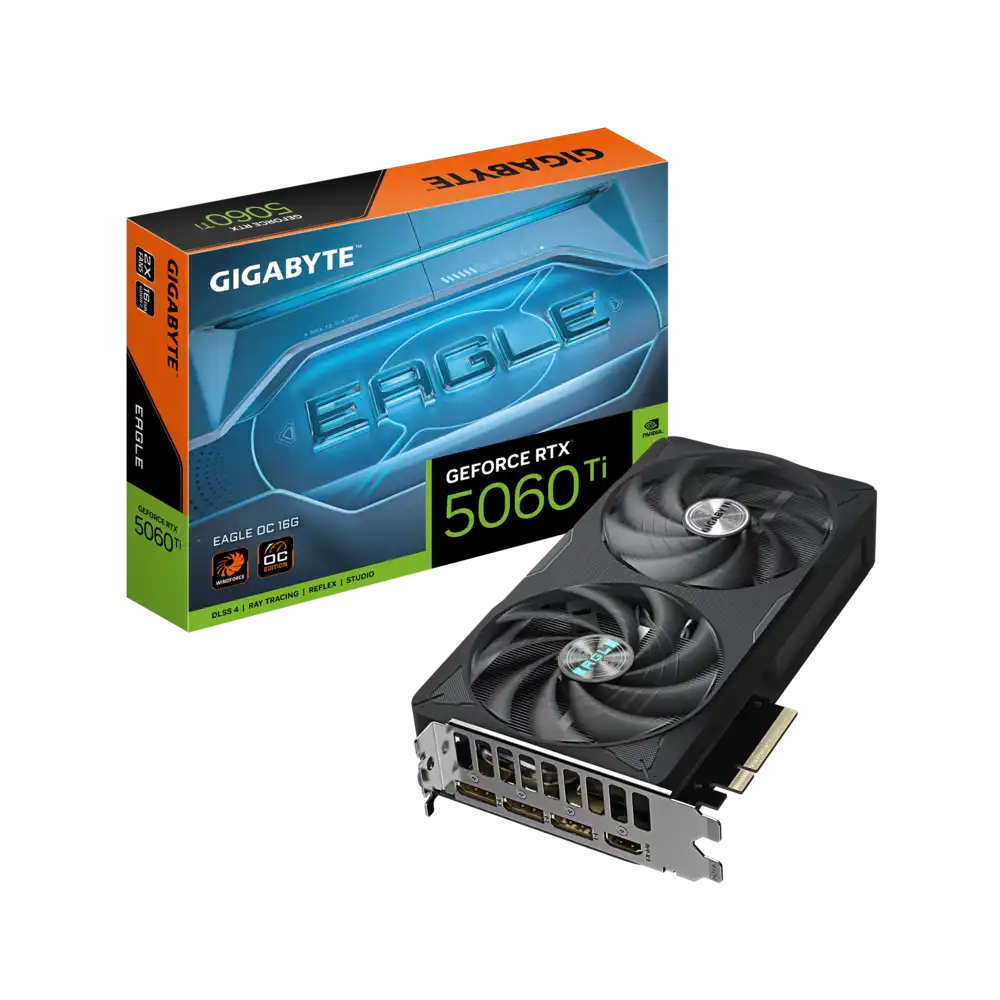 GIGABYTE GeForce RTX 5060 Ti 16GB GDDR7 EAGLE OC Graphics Card 1