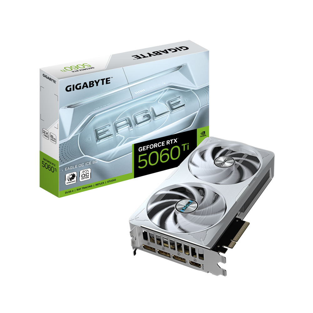 GIGABYTE GeForce RTX 5060 Ti 8GB GDDR7 EAGLE OC Graphics Card
