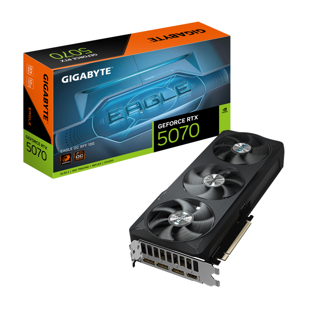GIGABYTE GeForce RTX 5070 12GB GDDR7 EAGLE OC Graphics Card