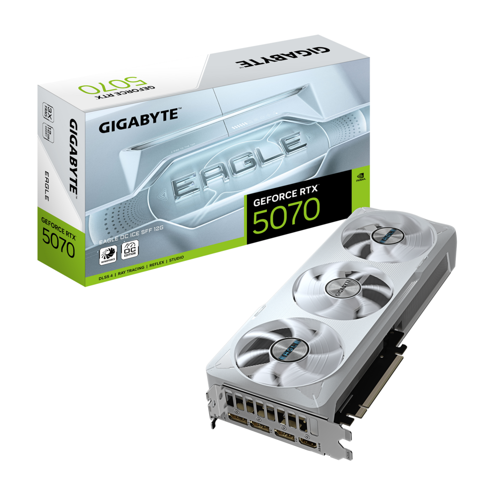 GIGABYTE GeForce RTX 5070 12GB GDDR7 EAGLE OC Graphics Card