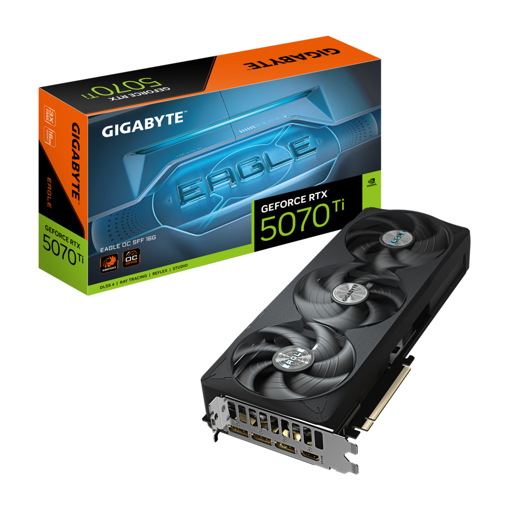GIGABYTE GeForce RTX 5070 Ti 16GB GDDR7 EAGLE OC Graphics Card
