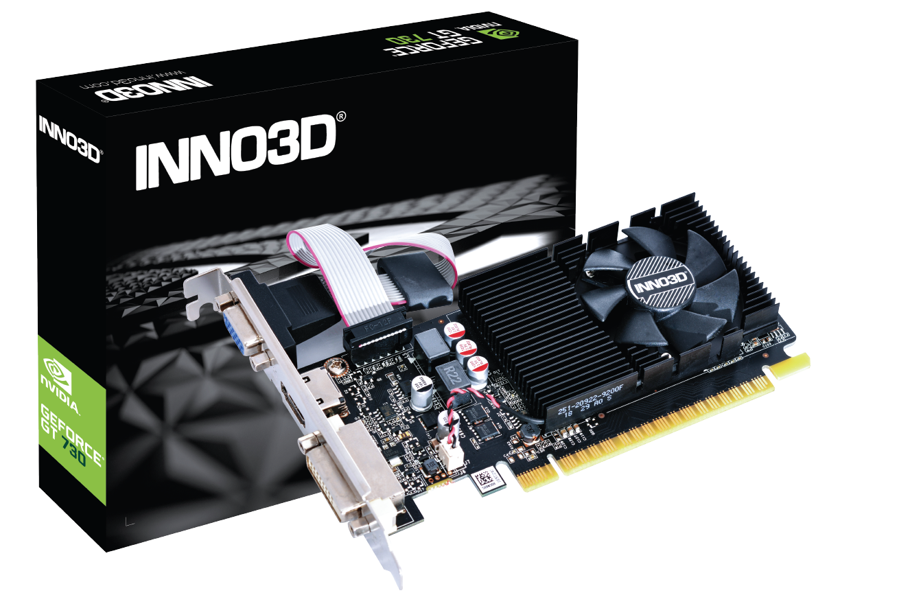 INNO3D GeForce GT 730 4GB SDDR3 LP Graphics Card 1