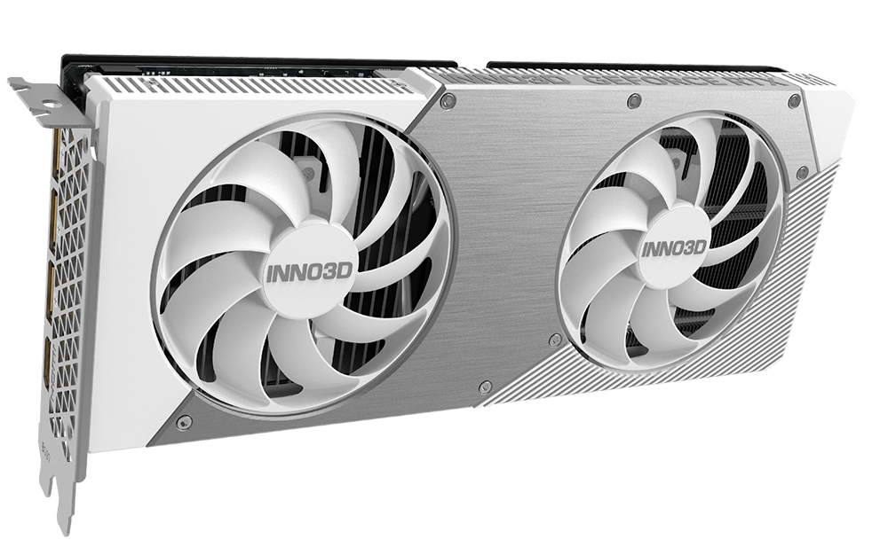 INNO3D GeForce RTX 5060 8GB GDDR7 TWIN X2 OC WHITE Graphics Card 2