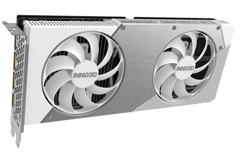 INNO3D GeForce RTX 5060 8GB GDDR7 TWIN X2 OC WHITE Graphics Card 2