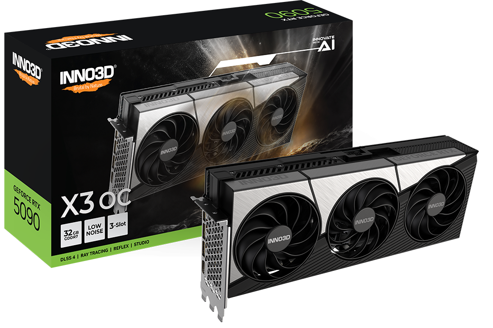 INNO3D GeForce RTX 5090 32GB GDDR7 X3 OC Graphics Card 1