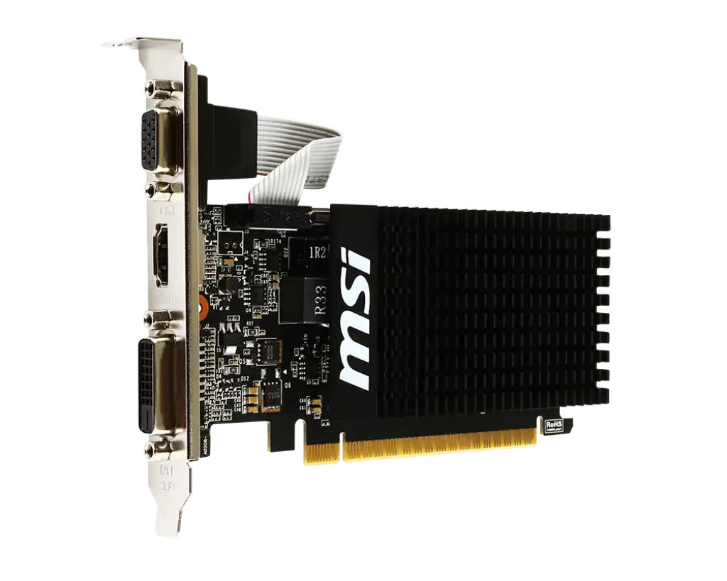 MSI GeForce GT 710 2GD3H LP Graphics Card 2