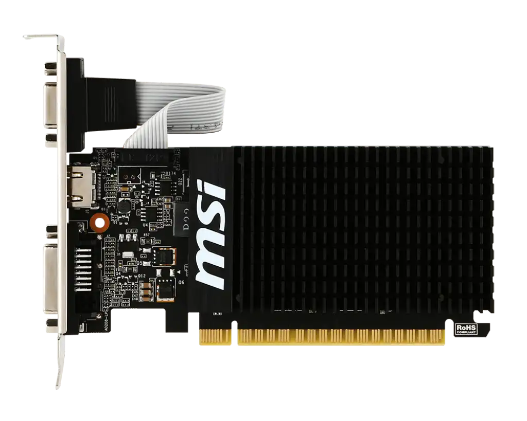 MSI GeForce GT 710 2GD3H LP Graphics Card 3