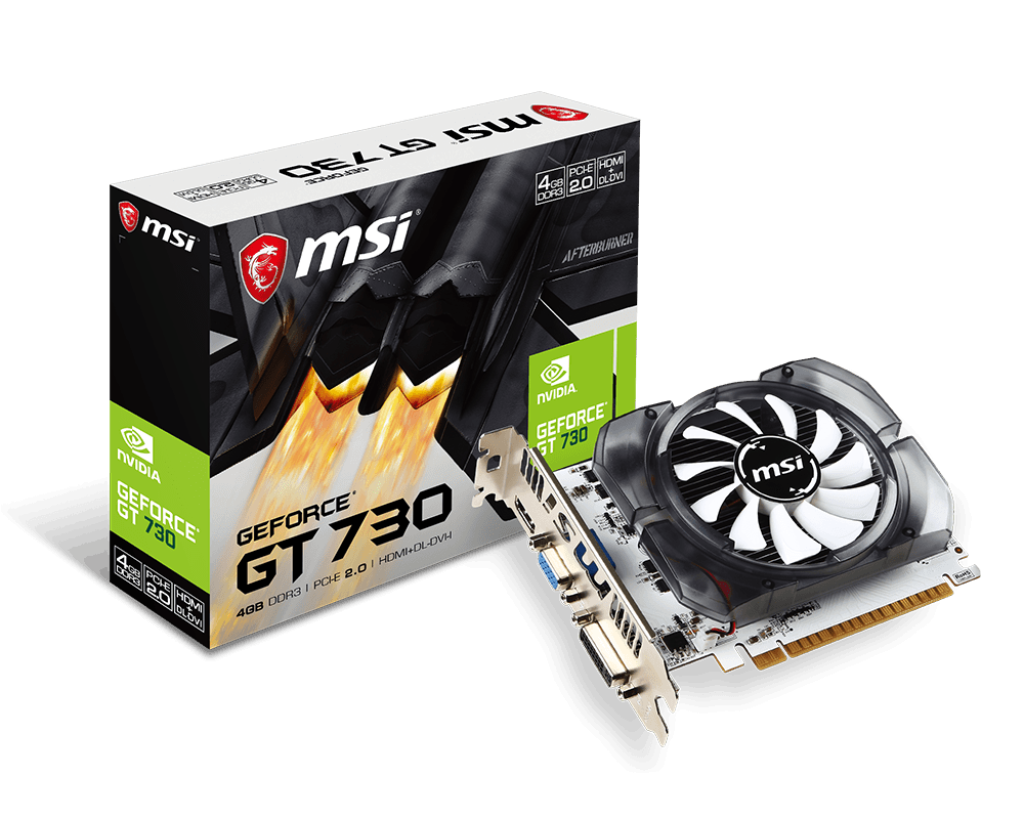 MSI GeForce GT 730 4GD3V2 Graphics Card