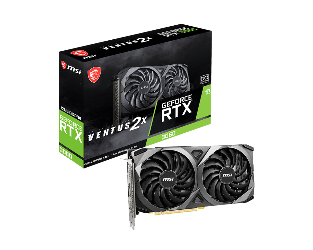 MSI GeForce RTX 3060 VENTUS 2X 12G OC Graphics Card