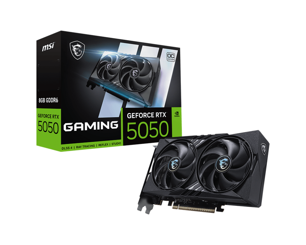 MSI GeForce RTX 5050 8G GAMING OC Graphics Card