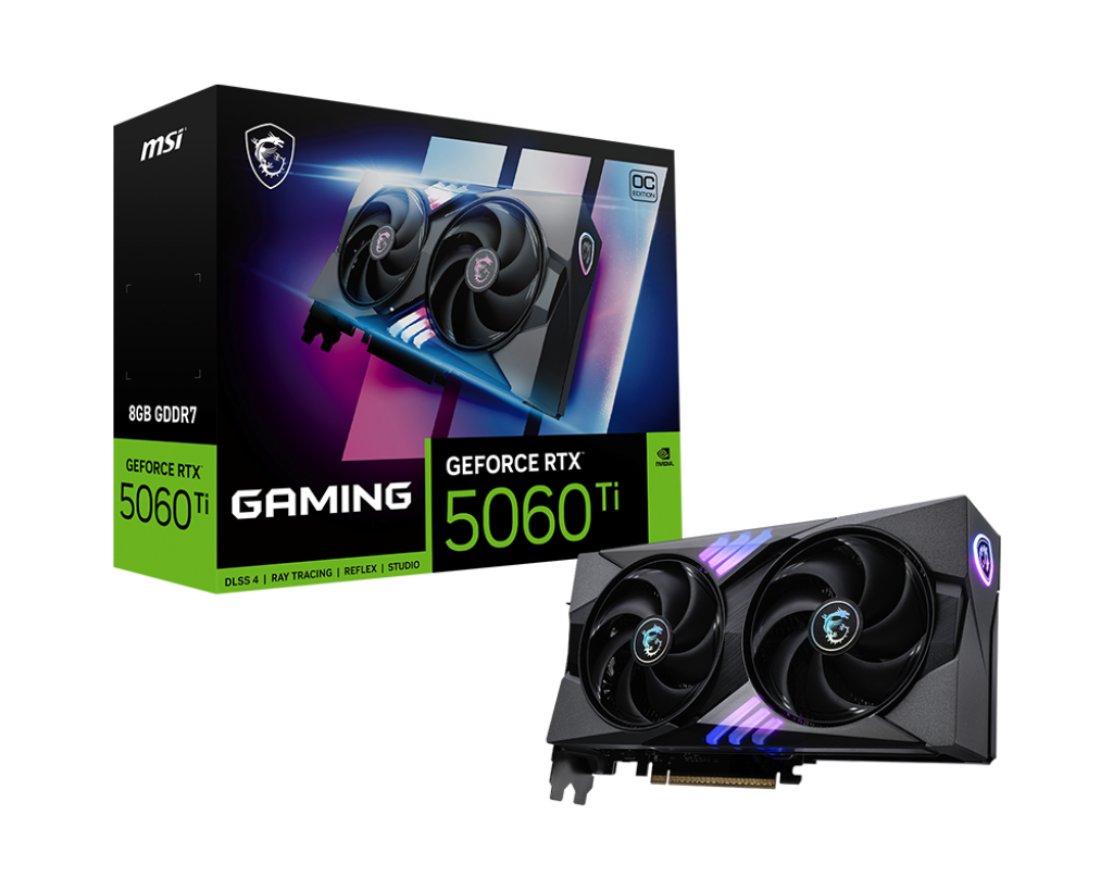 MSI GeForce RTX 5060 Ti 8G GAMING OC Graphics Card 1