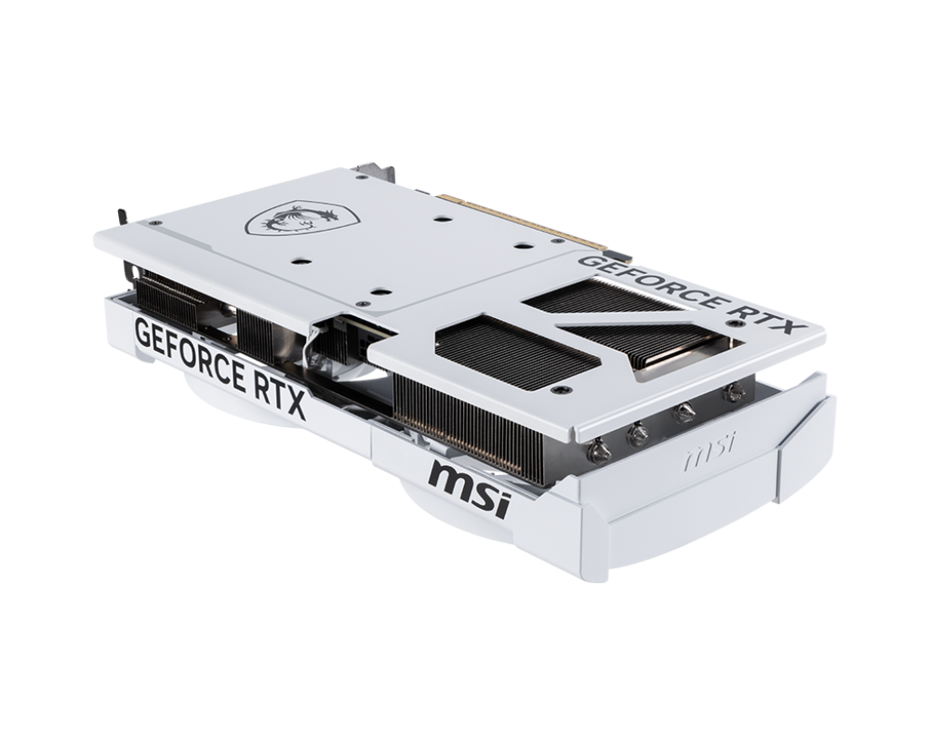 MSI GeForce RTX 5070 12G VENTUS 2X OC WHITE Graphics Card 5