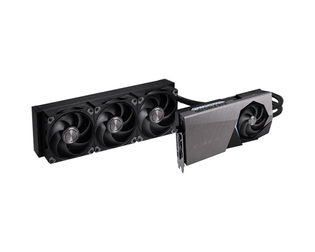 MSI GeForce RTX 5080 16G SUPRIM LIQUID SOC Graphics Card 2