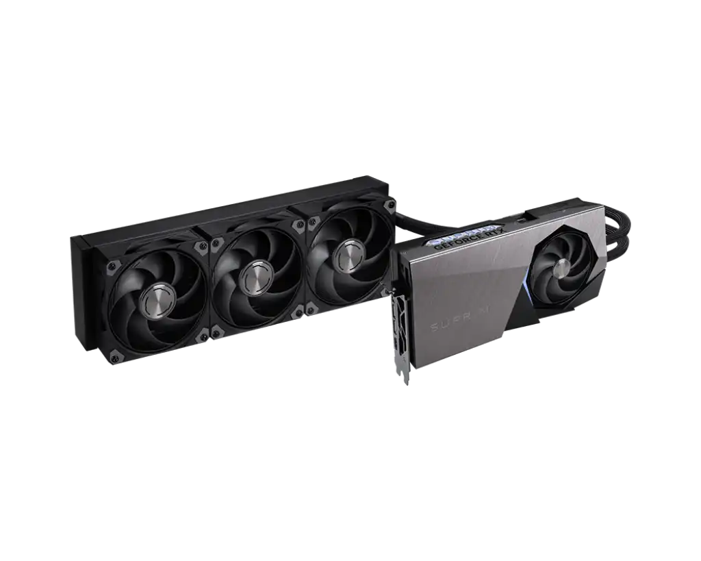 MSI GeForce RTX 5080 16G SUPRIM LIQUID SOC Graphics Card 2